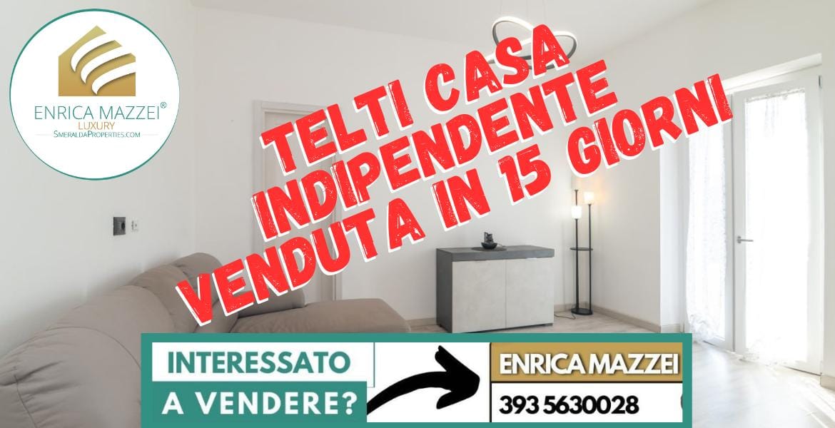 Casa indipendente con giardino in vendita – a soli 10 minuti da Olbia
